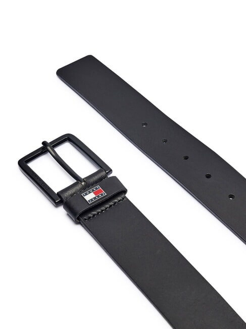 TJM ELEVATED Lederg&uuml;rtel f&uuml;r Herren Schwarz - G&uuml;rtel