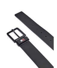 TOMMY HILFIGER TJM ELEVATED Lederg&uuml;rtel f&uuml;r Herren Schwarz - G&uuml;rtel - 3