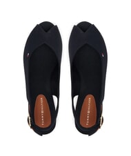 TOMMY HILFIGER TH Espadrilles mit offener Zehenpartie und Fersenriemen Weltraumblau - Damenschuhe - 4