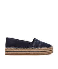 TOMMY HILFIGER TH Espadrilles mit Plateau aus Canvas Weltraumblau - Damenschuhe - 2