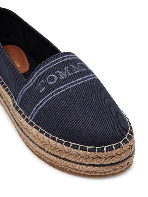 TH Espadrilles mit Plateau aus Canvas Weltraumblau - Damenschuhe