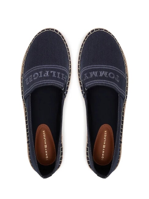 TH Espadrilles mit Plateau aus Canvas Weltraumblau - Damenschuhe