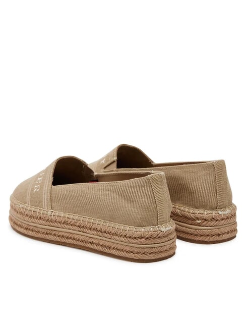 TH Espadrilles mit Plateau aus Canvas Meerrettich - Damenschuhe