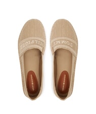 TOMMY HILFIGER TH Espadrilles mit Plateau aus Canvas Meerrettich - Damenschuhe - 4