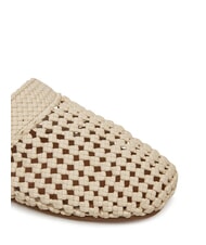 TOMMY HILFIGER TH CROCHET Damen-Pantoletten Musselin - Damenschuhe - 4