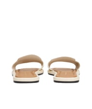 TOMMY HILFIGER TH Lederpantoffeln mit Logo Musselin - Damenschuhe - 5