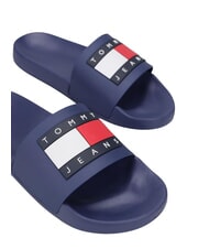 TOMMY HILFIGER FLAG POOL Damenpantoffeln Samtblau - Damenschuhe - 2