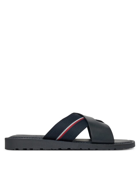 TH Lederpantoffeln mit Logoband W&uuml;stenhimmel - Herrenschuhe