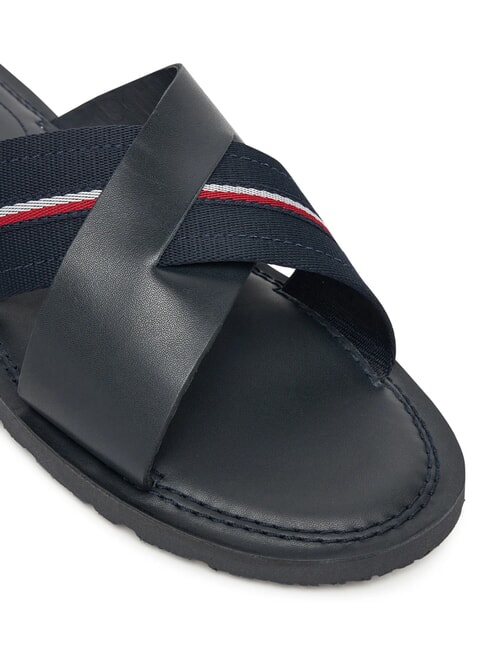 TH Lederpantoffeln mit Logoband W&uuml;stenhimmel - Herrenschuhe