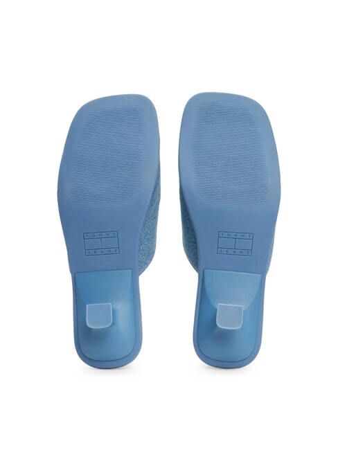 NOHO Hausschuhe mit niedrigem Absatz Denim - Damenschuhe