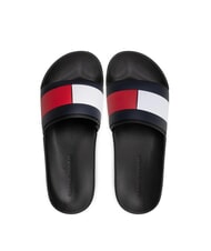 TOMMY HILFIGER TH FLAG POOL Herrenpantoffeln Schwarz - Herrenschuhe - 3