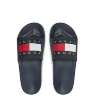 TOMMY HILFIGER TOMMY JEANS Pool Slide Gummipantoffeln dunkle Nachtmarine - Herrenschuhe - 2