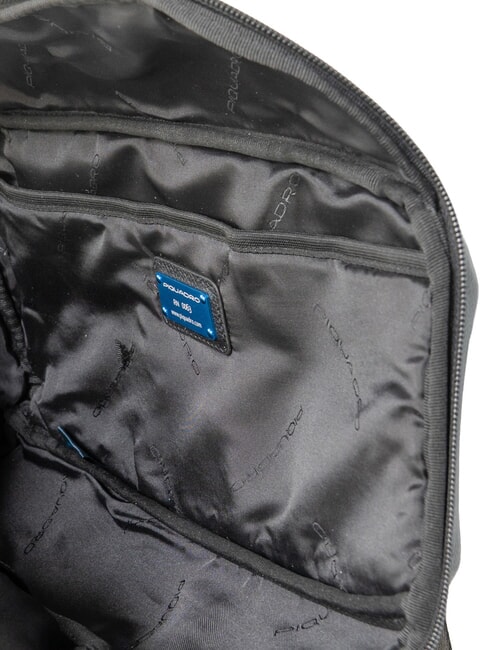 X1 Lederrucksack mit einer Schulter Schwarz - Umh&auml;ngetaschen Herren