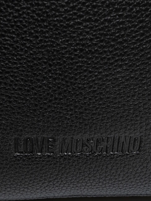 SQUARE Einkaufstasche mit Kettenhenkeln Schwarz - Damentaschen