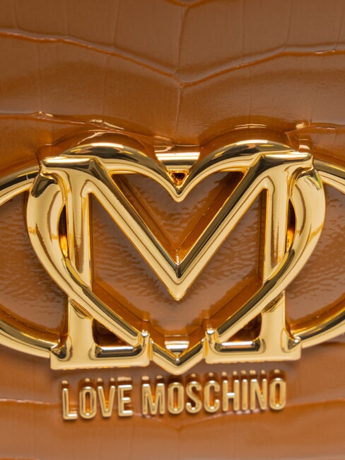 CROCO Convertible Schulter-/Umh&auml;ngetasche Kamel2 - Damentaschen