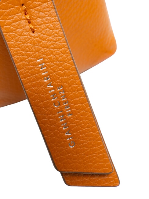 ALIFA Ledertasche mit Schultergurt w&uuml;rzen - Damentaschen