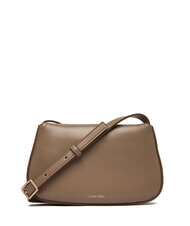 CALVIN KLEIN HARDWARE MONOGRAM Mini-Schultertasche W&uuml;stentaupe - Damentaschen - 2