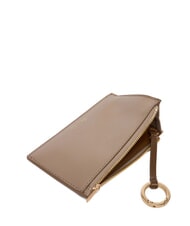 CALVIN KLEIN EMBOSSED LOGO Flacher Kartenhalter W&uuml;stentaupe - Brieftaschen Damen - 3