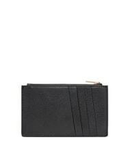 CALVIN KLEIN EMBOSSED LOGO Flacher Kartenhalter schwarz/ger&ouml;stete Kokosnuss - Brieftaschen Damen - 2