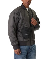 CALVIN KLEIN BOLD LOGO NYLON Umh&auml;ngetasche auf Schwarz - Umh&auml;ngetaschen Herren - 5