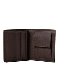 CALVIN KLEIN FOIL EMBOSSED Ledergeldb&ouml;rse ck dunkelbraun - Brieftaschen Herren - 2