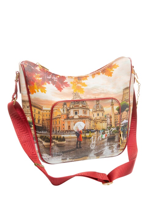 YESBAG Hobo-Schultertasche mit Fach rome raining - Damentaschen