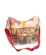 YNOT YESBAG Hobo-Schultertasche mit Fach rome raining - Damentaschen - 2