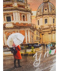 YNOT YESBAG Hobo-Schultertasche mit Fach rome raining - Damentaschen - 3