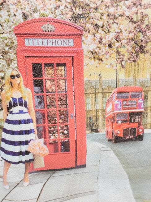 YESBAG SPECIAL Mittelgro&szlig;e Umh&auml;ngetasche Englische Rose - Damentaschen