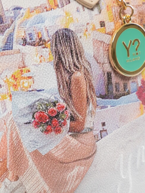 YESBAG Mittelgro&szlig;e Schultertasche Sonnenuntergang in Griechenland - Damentaschen