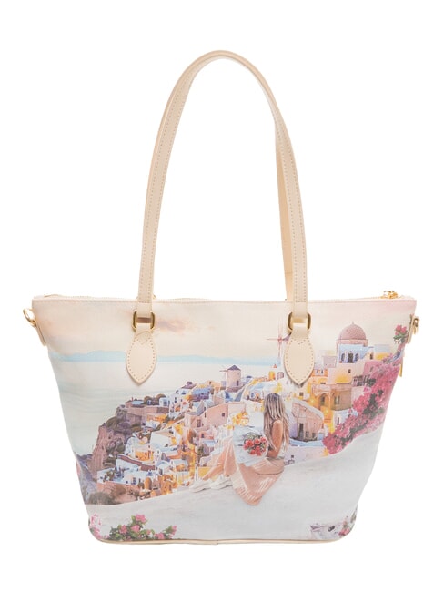 YESBAG Mittelgro&szlig;e Schultertasche greece sunset - Damentaschen
