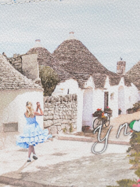 YESBAG Mittelgro&szlig;e Clutch mit Manschette alice in trulli - Damentaschen