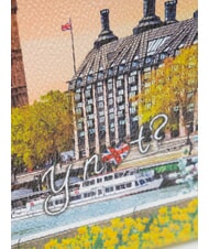 YNOT YESBAG Mittelgro&szlig;e Clutch mit Manschette gelbe Blume - Damentaschen - 3