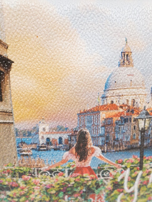 YESBAG Kameratasche mit Fach blumenreicher Kanal - Damentaschen