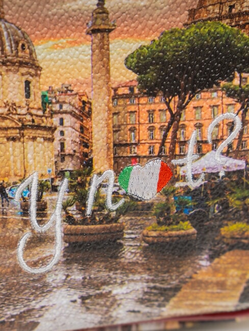 YESBAG Schultertasche f&uuml;r Kamera rome raining - Damentaschen