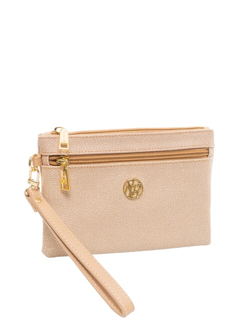 LUX Clutch mit Manschette und Tasche caramel - Damentaschen