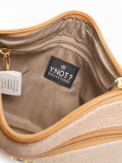 LUX Clutch mit Manschette und Tasche caramel - Damentaschen