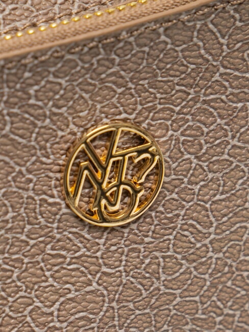 LUX Hobo-Schultertasche mit Fach havana - Damentaschen