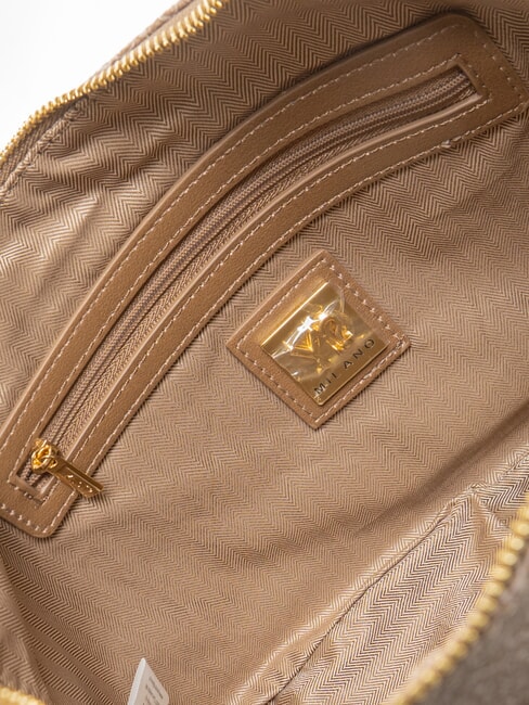 LUX Hobo-Schultertasche mit Fach havana - Damentaschen