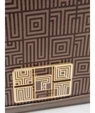 YNOT LABIRINT Schultertasche mit Ketteneinsatz Nuss - Damentaschen - 3