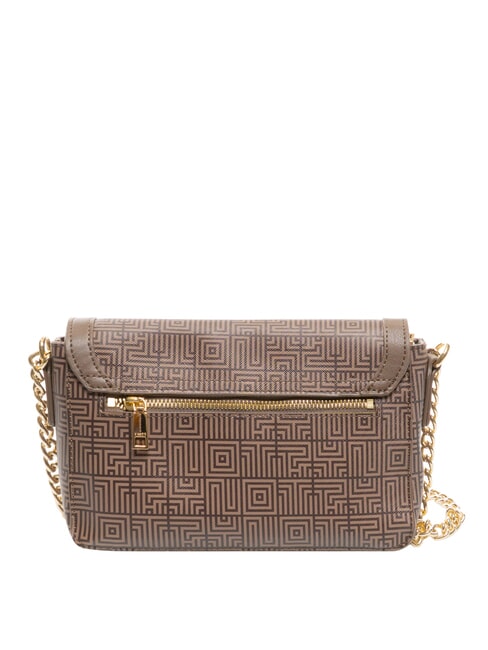 LABIRINT Schultertasche mit Ketteneinsatz Nuss - Damentaschen