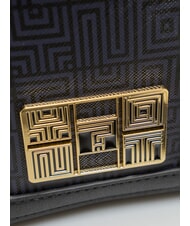 YNOT LABIRINT Schultertasche mit Ketteneinsatz SCHWARZ - Damentaschen - 3