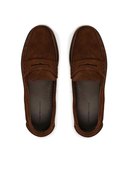 CLASSIC HILFIGER Wildleder-Loafer braun - Herrenschuhe