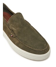 TOMMY HILFIGER MODERN LIGHT HYBRID Wildleder-Loafer Armeegr&uuml;n - Herrenschuhe - 3