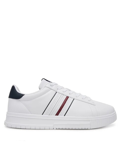 MODERN CUPSOLE STRIPES Ledersneakers Wei&szlig; - Herrenschuhe