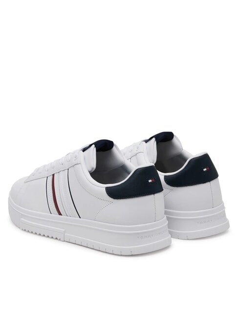 MODERN CUPSOLE STRIPES Ledersneakers Wei&szlig; - Herrenschuhe