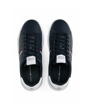 TOMMY HILFIGER MODERN CUPSOLE STRIPES Ledersneakers W&uuml;stenhimmel - Herrenschuhe - 4