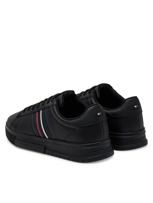 MODERN CUPSOLE STRIPES Ledersneakers Schwarz - Herrenschuhe