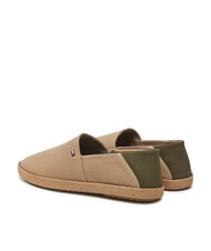 TOMMY HILFIGER TH Espadrilles aus Canvas Beige - Herrenschuhe - 5