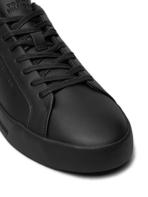 COURT BETTER Ledersneakers Schwarz - Herrenschuhe
